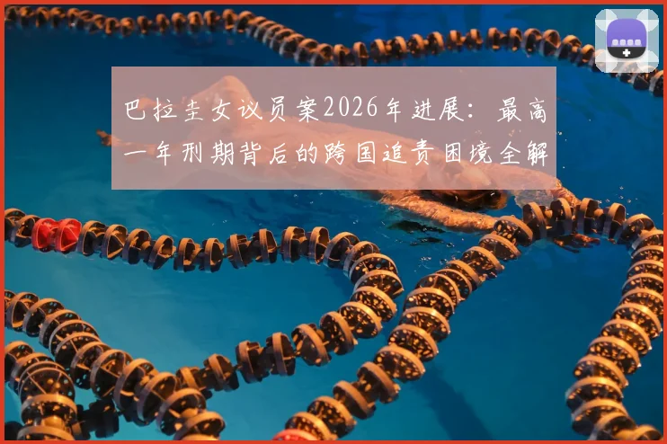 巴拉圭女议员案2026年进展：最高一年刑期背后的跨国追责困境全解析